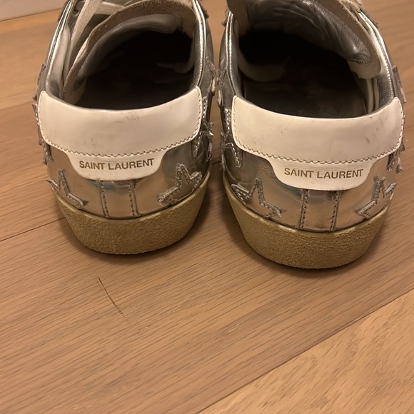 Saint Laurent Court Classic California Sneakers in mirror - Picture 6 of 8
